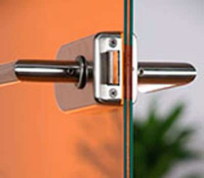 Glastüren Verbundglas VSG mit Folie - Loft Motiv