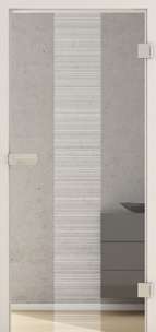 Ganzglastür Lindes LD 557 Weissglas Pure White One Side Serie G - beta.ganzglastuere.de