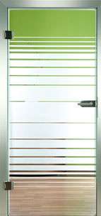 Glastür 4246 Lamelle und 9246 Lamelle VSG