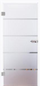 Glastür 4056-30 Slim Siebdruck