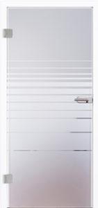 Glastür 4208 Room Siebdruck