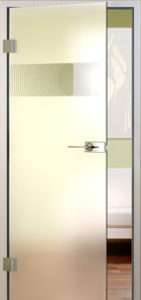 Glastüren Siebdruck Serie Eye 6 Kreismuster MAME