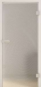 Ganzglastüren Laserdekor Modell 3D LD 673 Weissglas Pure White Two Sides Serie G - beta.ganzglastuere.de