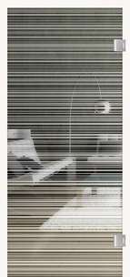 Glastüren Digitaldruck VSG Prime Modell Achat Vertical 574 Weißglas Pure White Serie G - beta.ganzglastuere.de