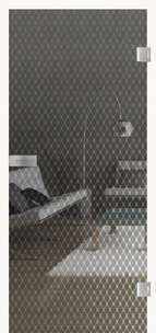 Glastüren Digitaldruck VSG Prime Modell Rhombic 568 Weißglas Pure White Serie G - beta.ganzglastuere.de