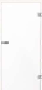 Glastüren VSG Prime beidseitig satiniert / Folie opak weiß Modell Frostet White 682 Weißglas Pure White Serie G - beta.ganzglastuere.de