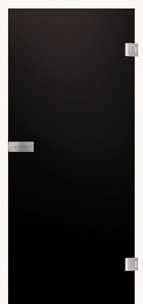 Glastüren VSG Piano Black 517 Folie farbig schwarz, Weißglas Pure White Serie G - beta.ganzglastuere.de