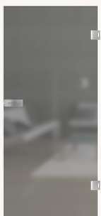 Glastüren Satin Grey 501 Grauglas satiniert - beta.ganzglastuere.de