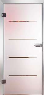 Glastür Loft 3256 Basic Sandstrahlung