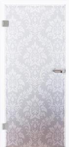 Glastür 7020 Weimar I Laser (Standard auf Satinato)