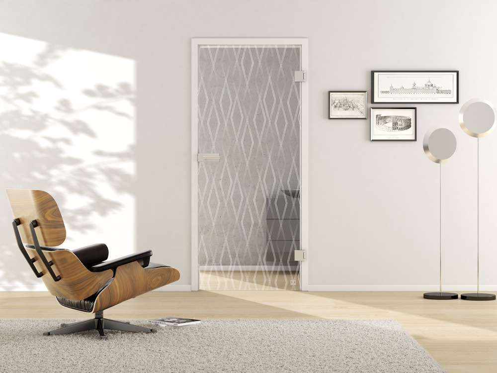 Ganzglastüren Laserdesign Modell Jette Forever 687 Design by Jette Joop, Motivbild Serie G - beta.ganzglastuere.de