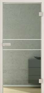 Ganzglastür Lindes LD 589 Grünglas One Side Serie G - beta.ganzglastuere.de