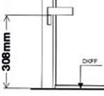 Norm Bodenabstand Band bei Glastüren