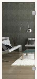 Glastüren Clarity 510 Klarglas Weißglas Pure White - beta.ganzglastuere.de