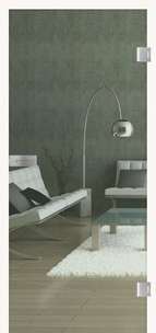 Glastüren Clear 510 Klarglas Grünglas Basic Green - beta.ganzglastuere.de