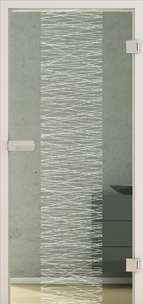 Ganzglastüren Laserdekor Modell Nature LD 658 Grünglas One Side Serie G - beta.ganzglastuere.de