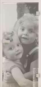 Ganzglastüren Laserdekor Individualdruck Modell Photo LD 666 Weissglas Pure White One Side Serie G - beta.ganzglastuere.de