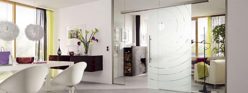 Glastüren von Ganzglastüre - Glastüre in der Wohnung